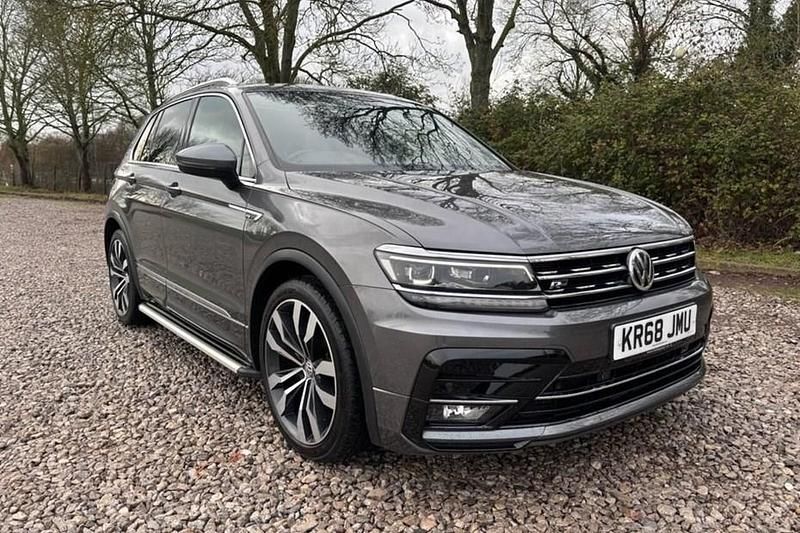 Used VW Tiguan R-line 150 HP (110 kW) 2018 Grey SUV