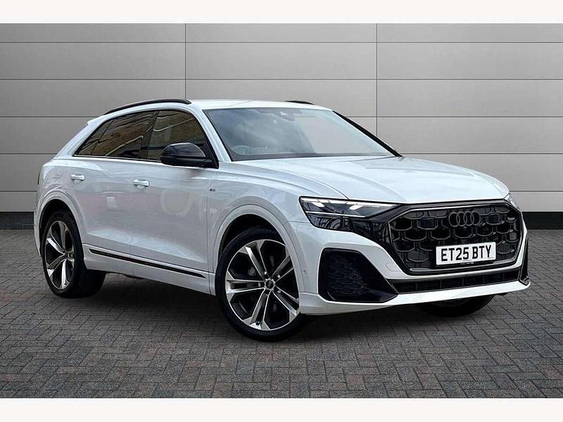 Used Audi Q8 Black Edition 286 HP (210 kW) 2025 Glacier white SUV