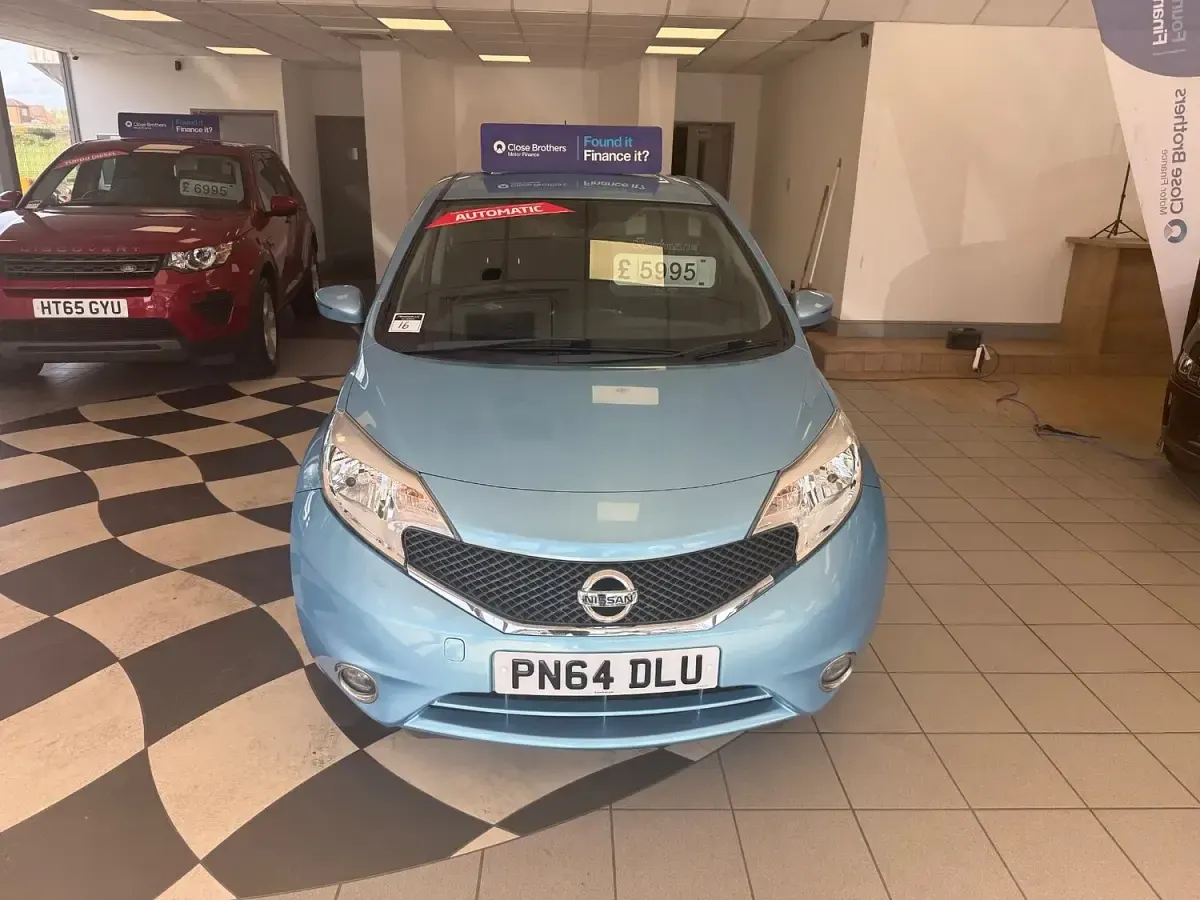 Used Nissan Note Acenta Premium 98 HP (72 kW) 2014 Blue Hatchback