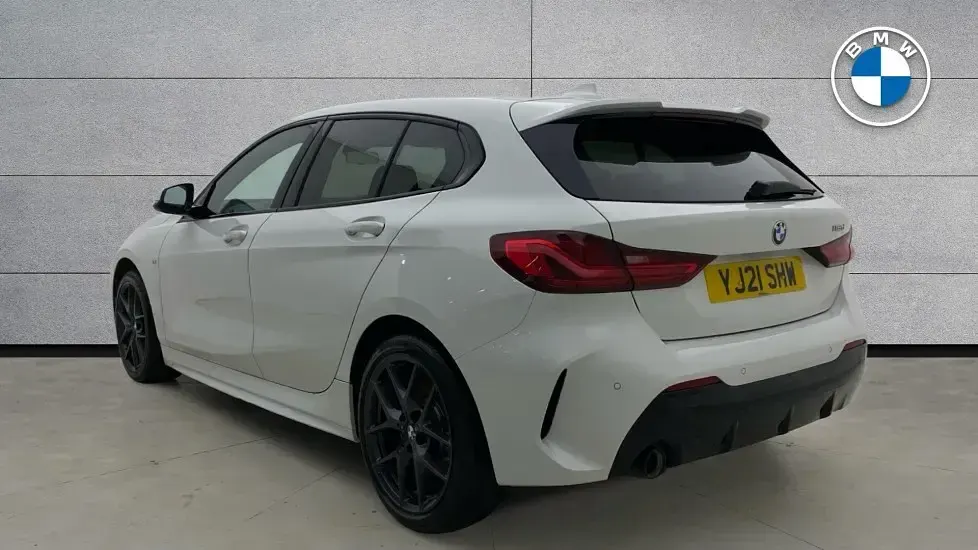 Used BMW 116 M Sport 136 HP (100 kW) 2021 White Hatchback