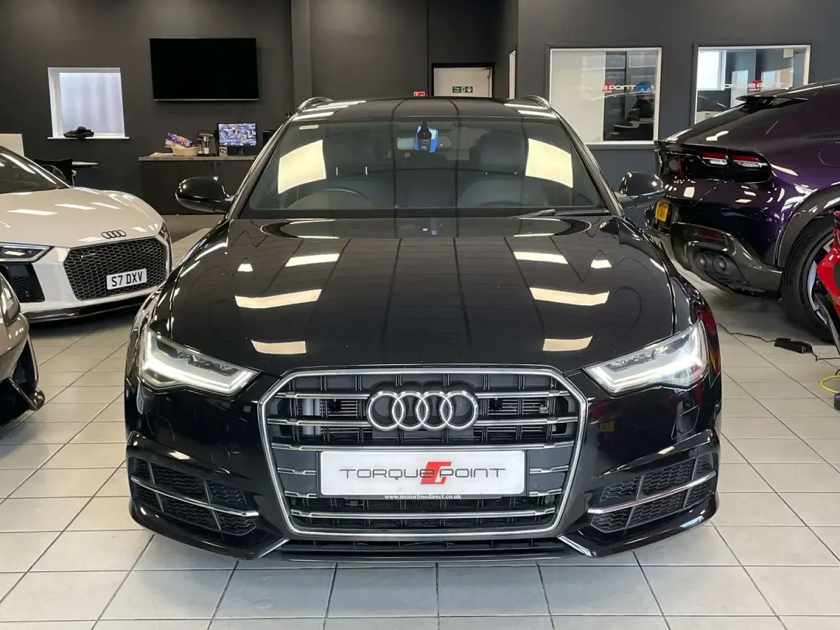 Used Audi A6 S-Line 190 HP (139 kW) 2016 Black Estate