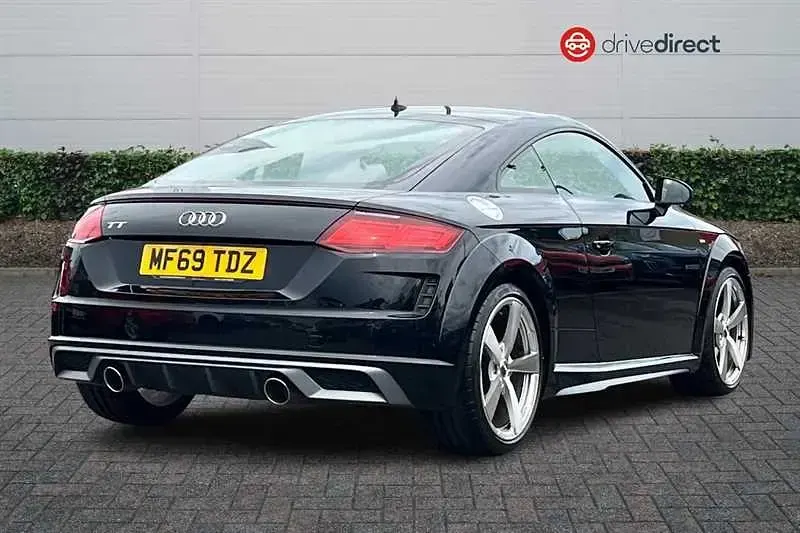Used Audi TT S-Line 197 HP (144 kW) 2019 Black Coupe