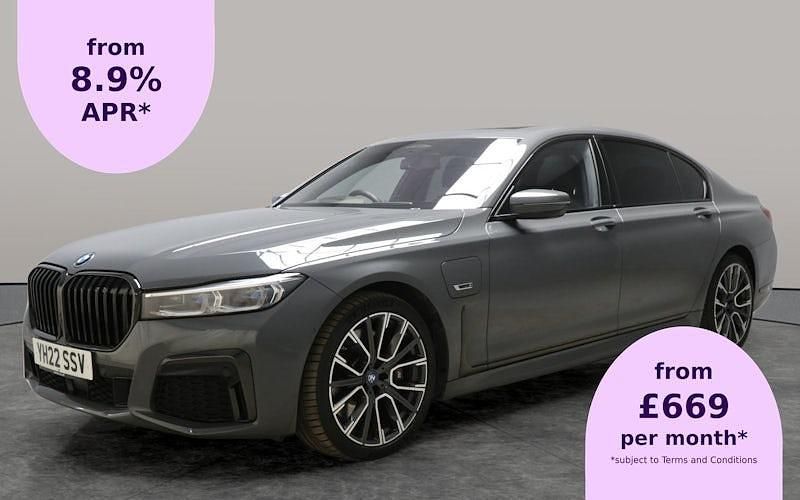 Grey Used 2022 BMW 745e M Sport Sedan | £37,990 (Expensive) - Image 1/2