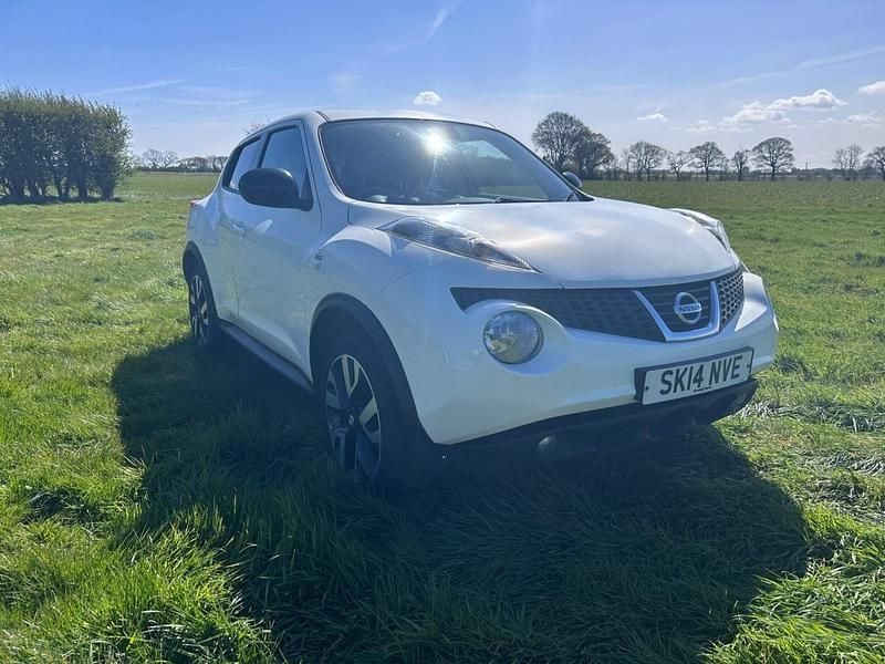 Used Nissan Juke N-TEC 110 HP (80 kW) 2014 White SUV