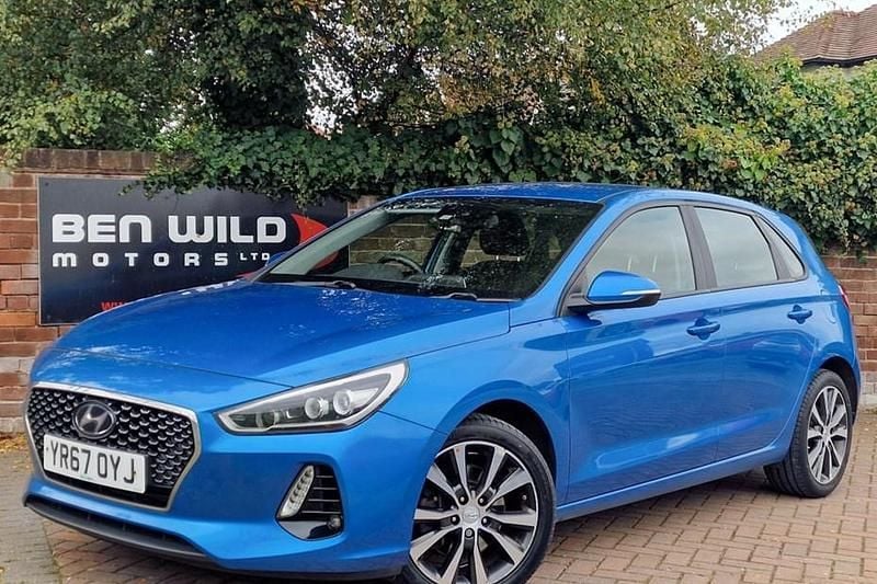 Blue Used 2017 Hyundai i30 SE Hatchback | £8,790 (Fair price) - Image 1/1