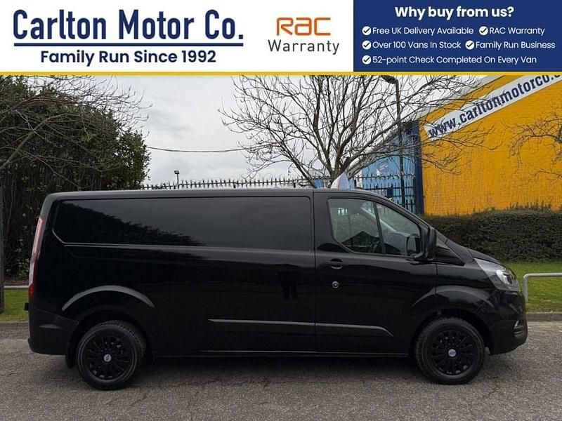 Used Ford Transit Custom S 105 HP (77 kW) 2020 Black Van