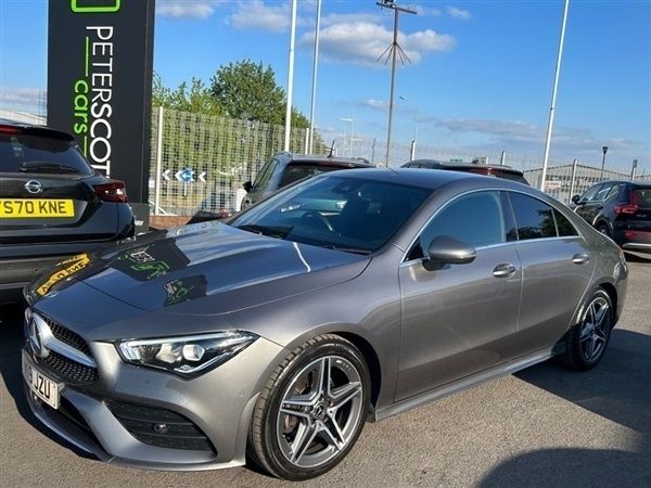 Grey Used 2019 Mercedes CLA180 AMG line Sedan | £17,780 (Fair price) - Image 1/1