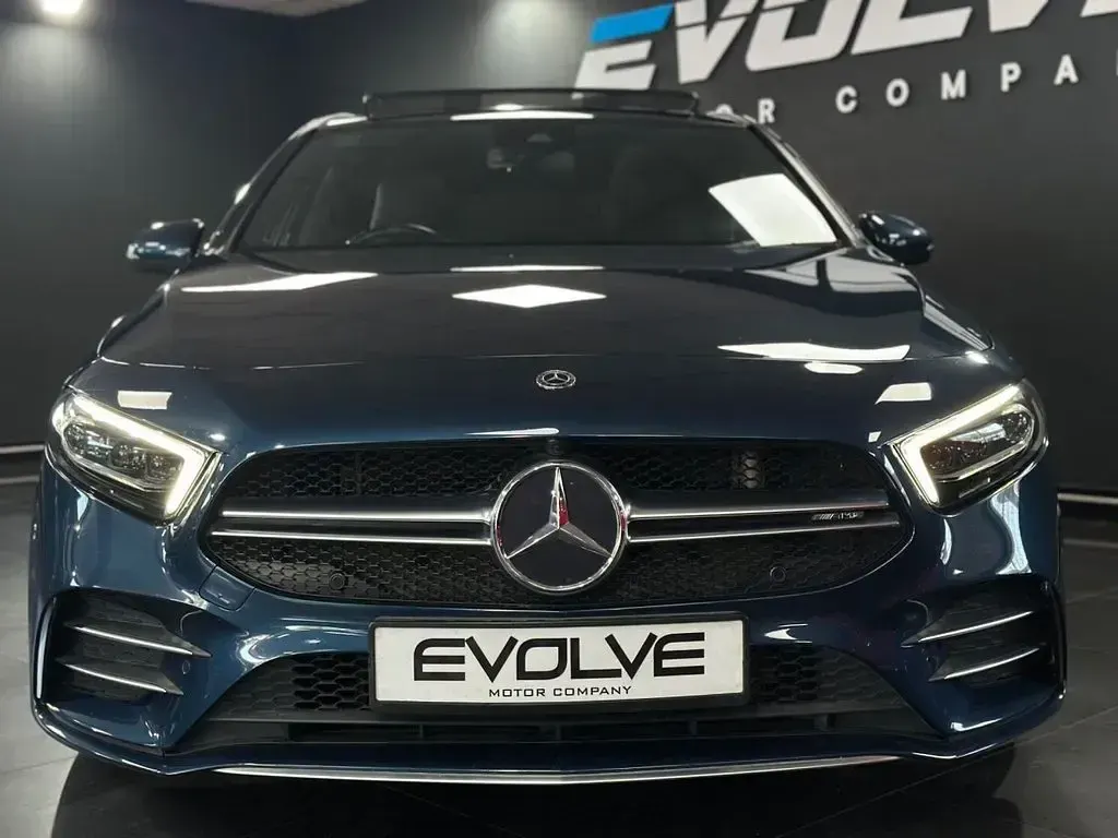 Used Mercedes A35 AMG Premium Plus 2019 Blue Hatchback