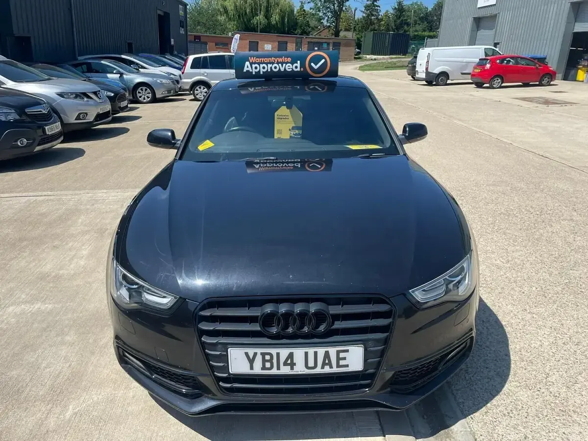 Used Audi A5 Black Edition 177 HP (130 kW) 2014 Black Coupe