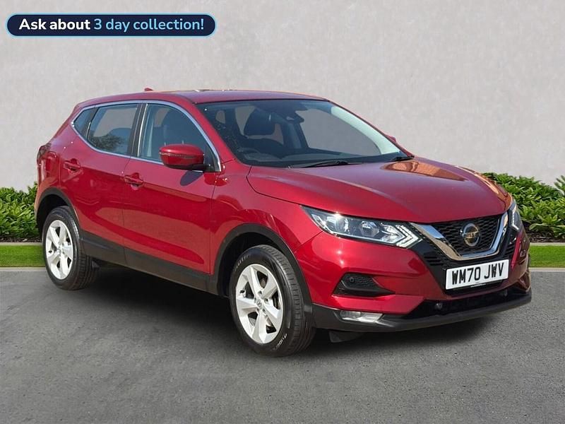 Used Nissan Qashqai Acenta Premium 140 HP (102 kW) 2021 Red SUV