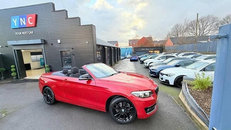 Used BMW 218 Sport Line 2019 Red Cabriolet
