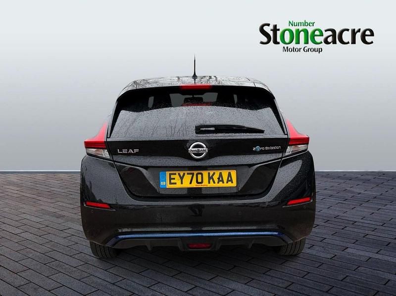 Used Nissan Leaf N-TEC 160 kW (218 HP) 2020 Black Hatchback