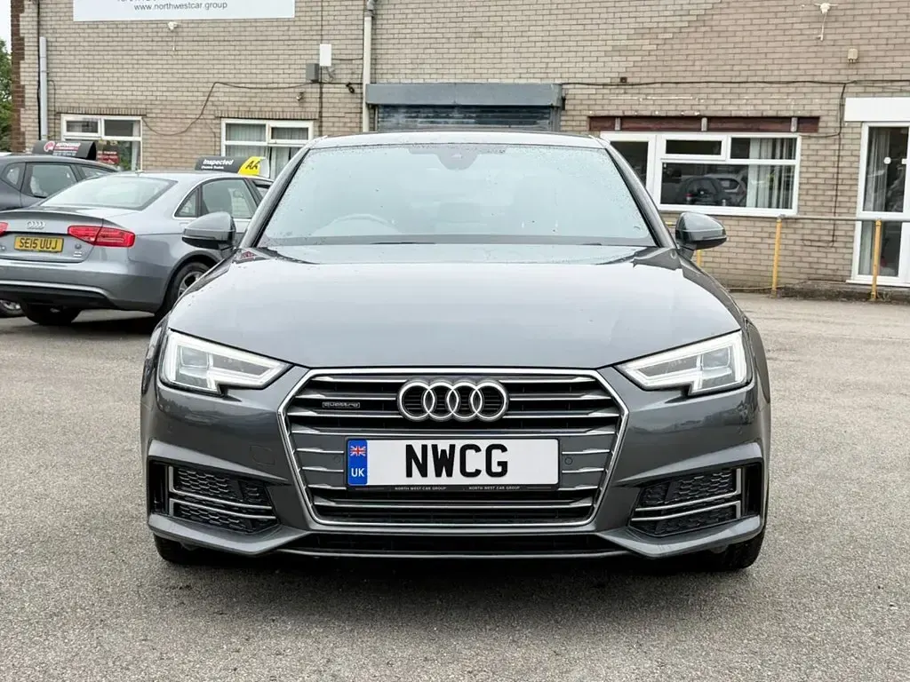 Used Audi A4 S-Line 218 HP (160 kW) 2016 Grey Sedan