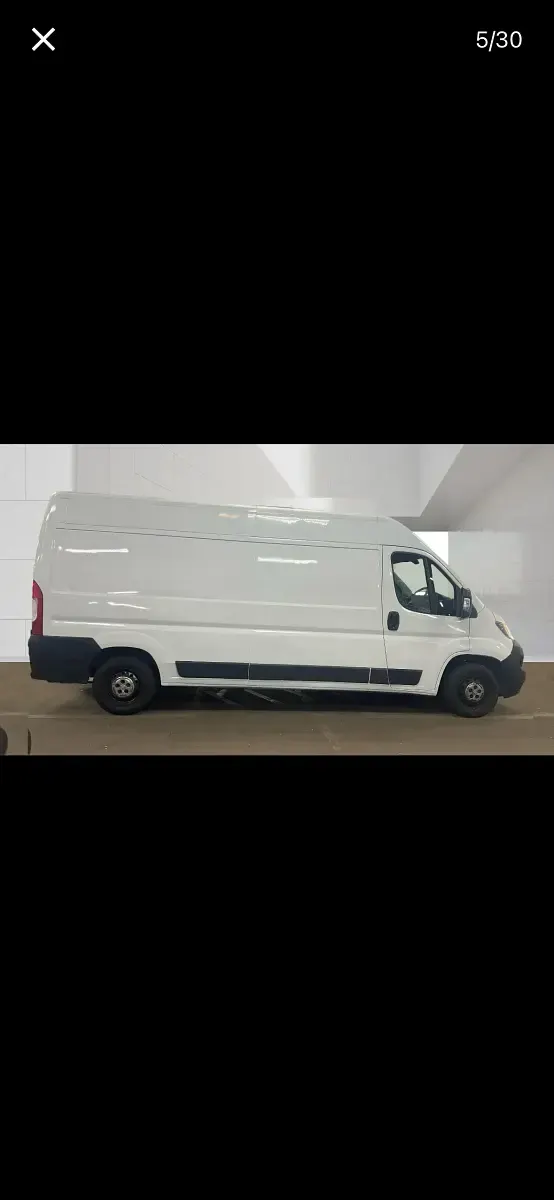 Used Peugeot Boxer 130 HP (95 kW) 2017 White Van