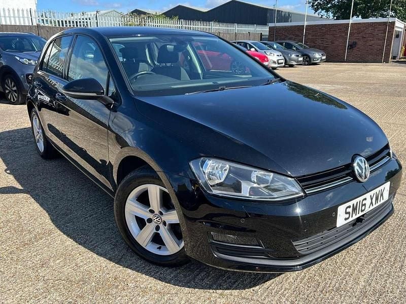 Black Used 2016 VW Golf VII Edition Hatchback | £8,151 (Fair price) - Image 1/4