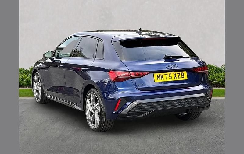 Used Audi A3 Black Edition 147 HP (108 kW) 2025 Blue Hatchback