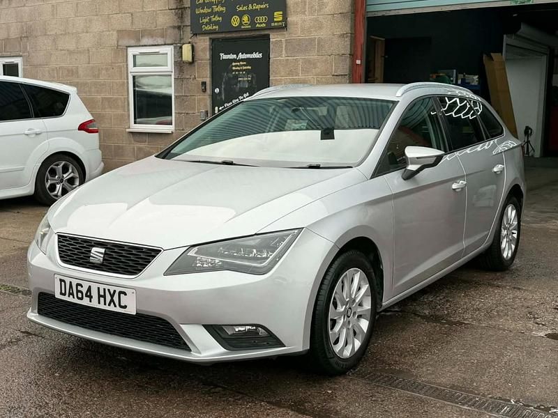 Used Seat Leon SE 104 HP (76 kW) 2014 Silver Estate