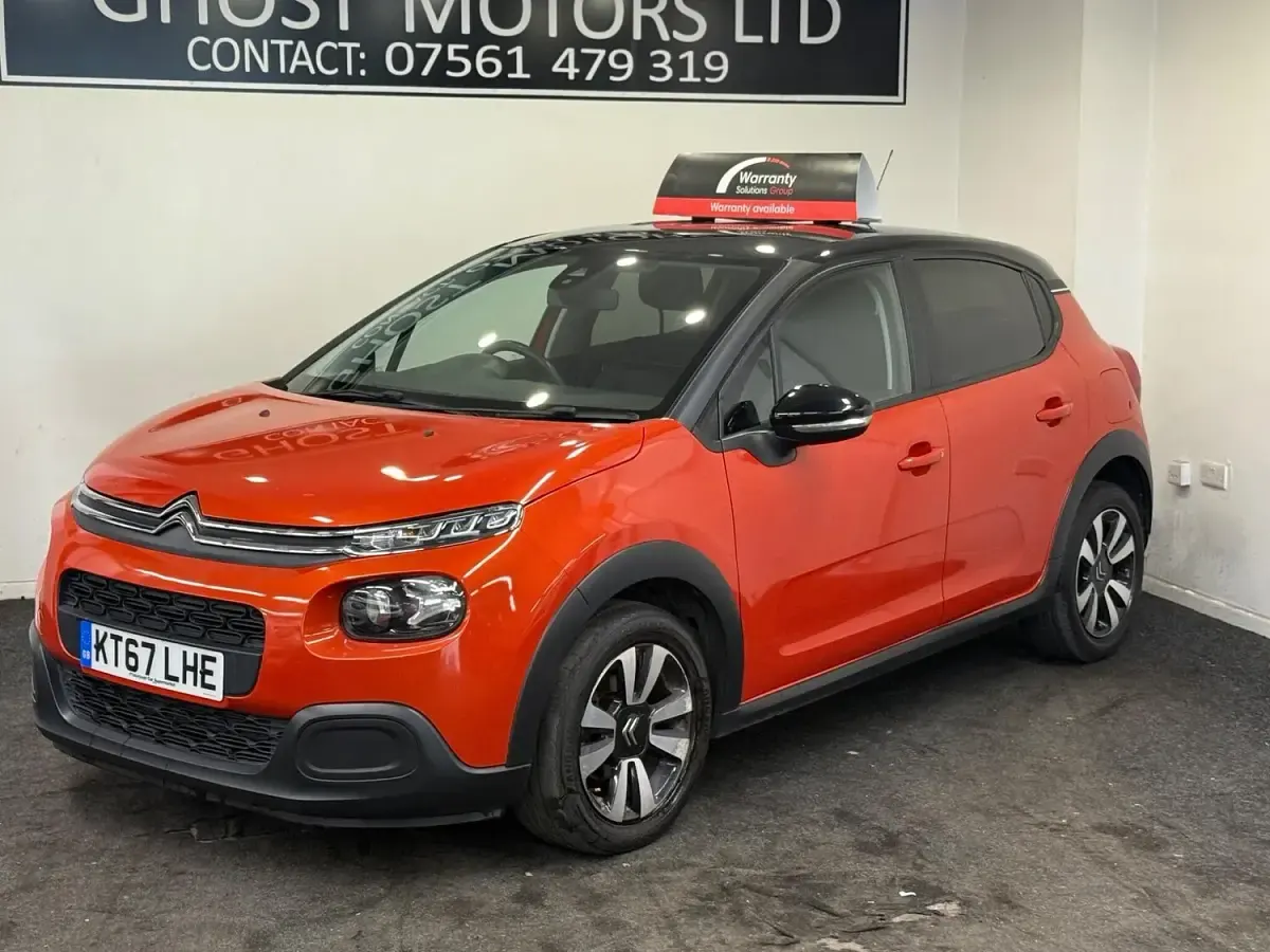 Used Citroën C3 Feel 82 HP (60 kW) 2018 Orange Hatchback