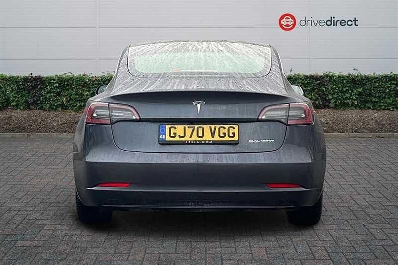 Used Tesla Model 3 Long Range AWD 366 kW (498 HP) 2020 Grey Sedan
