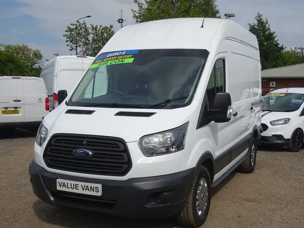 Used Ford Transit 130 HP (95 kW) 2019 White Van