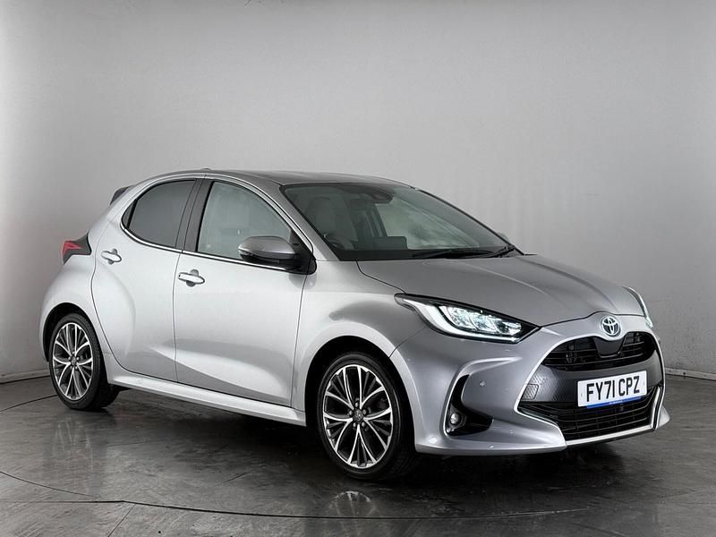 Used Toyota Yaris Hybrid 2021 Silver Hatchback