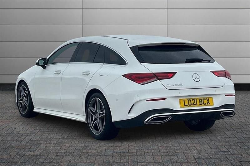 Used Mercedes CLA200 AMG Line Premium Plus 161 HP (118 kW) 2021 White Estate