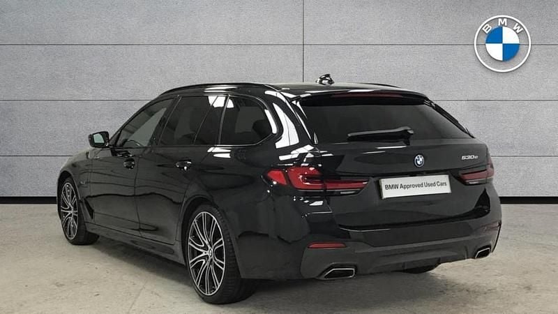 Used BMW 530e M Sport 288 HP (211 kW) 2023 Black Estate