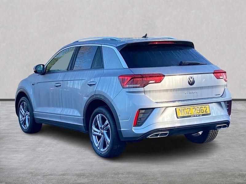 Used VW T-Roc R-line 2022 Silver SUV