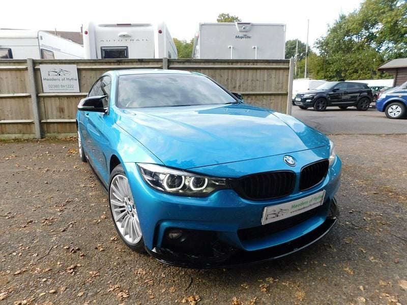 Blue Used 2019 BMW 430 Gran Coupé M Sport Coupe | £20,495 (Expensive) - Image 1/4