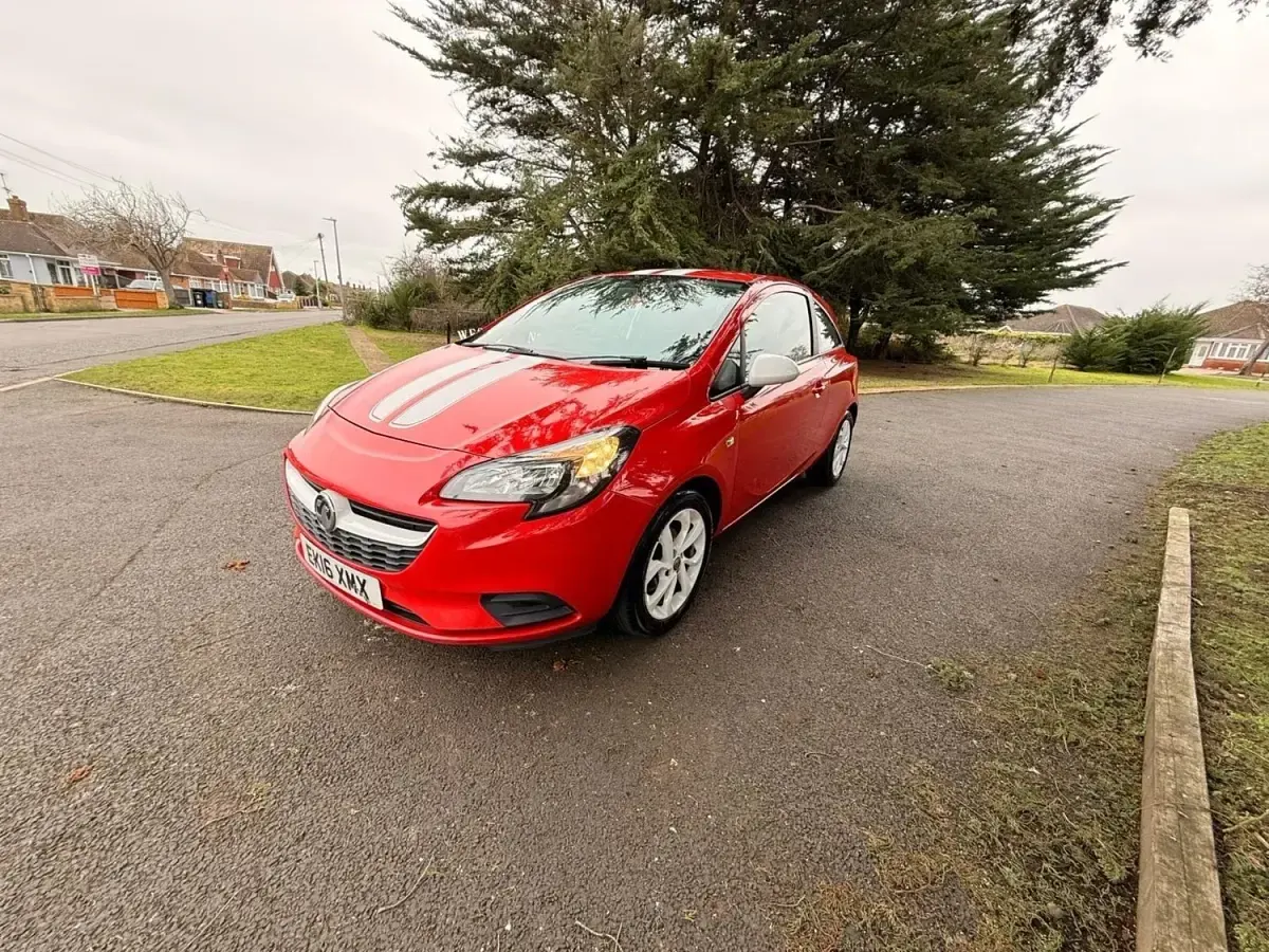 Second-hand Vauxhall Corsa 75 CP (55 kW) 2016 Roșu Hatchback