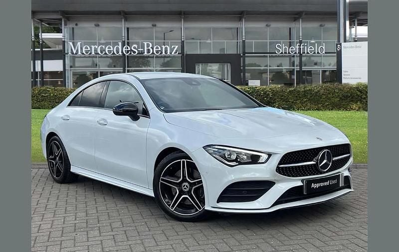 Used Mercedes CLA200 AMG Line Premium 161 HP (118 kW) 2023 White Coupe