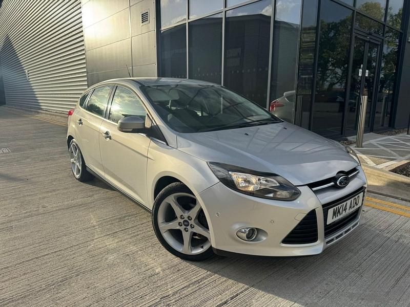 Silver Used 2014 Ford Focus Titanium Hatchback | £5,395 (Fair price) - Image 1/4