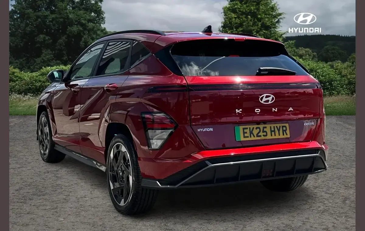 Used Hyundai Kona N Line 157 kW (214 HP) 2025 Red SUV
