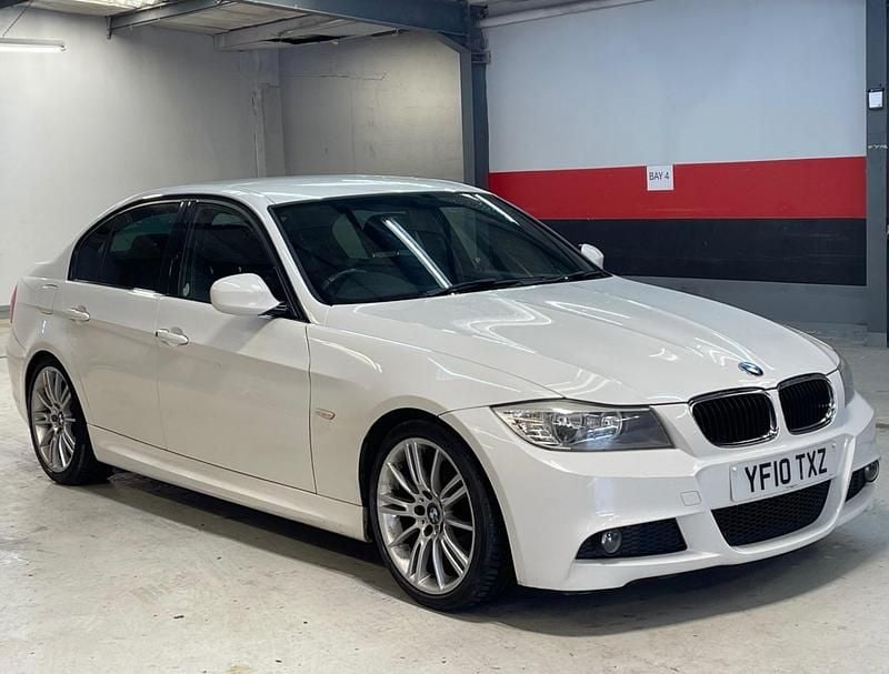Begagnad BMW 320 M Sport 2010 Vit Sedan