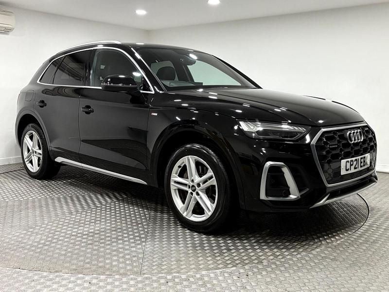 Used Audi Q5 S-Line 245 HP (180 kW) 2021 Black SUV