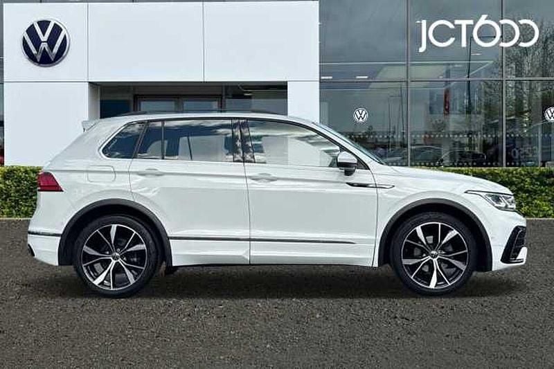 Used VW Tiguan R-line 150 HP (110 kW) 2021 White SUV