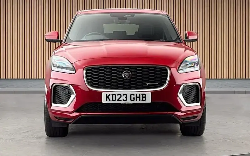 Used Jaguar E-Pace R-Dynamic 309 HP (227 kW) 2022 Firenze red SUV