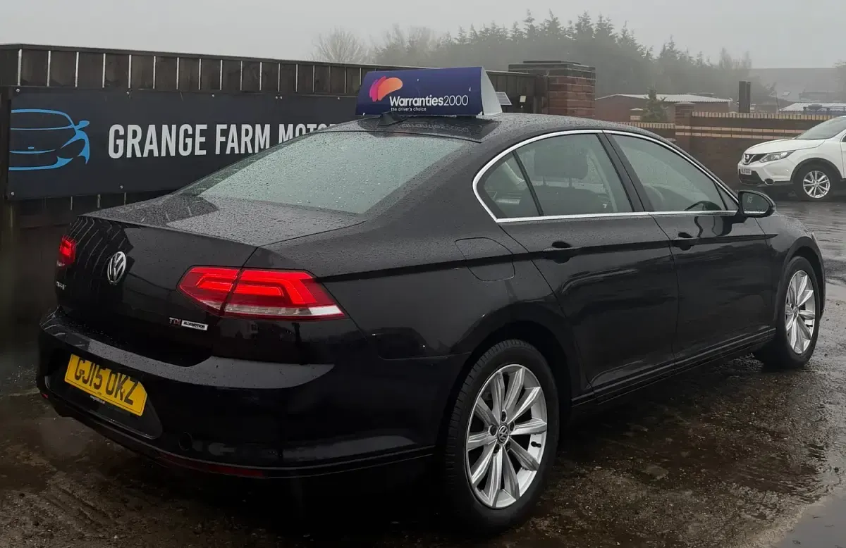 Used VW Passat SE 120 HP (88 kW) 2015 Black Sedan