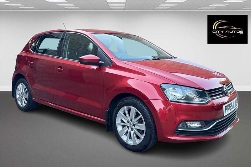 Red Used 2015 VW Polo SE Hatchback | £5,990 (Fair price) - Image 1/1
