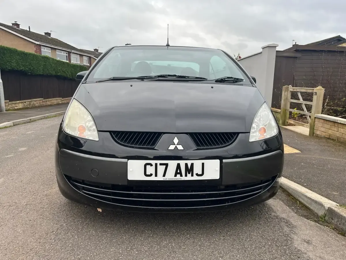 Used Mitsubishi Colt 2007 Black Cabriolet