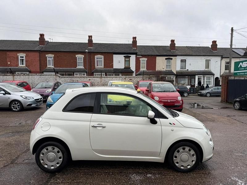 Used Fiat 500 69 HP (50 kW) 2014 White Hatchback
