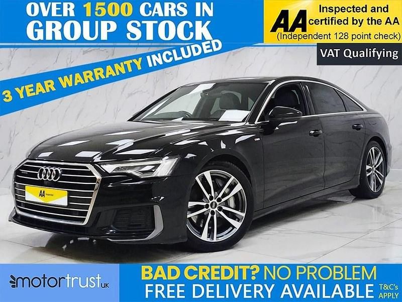 Used Audi A6 S-Line 2022 Black Sedan