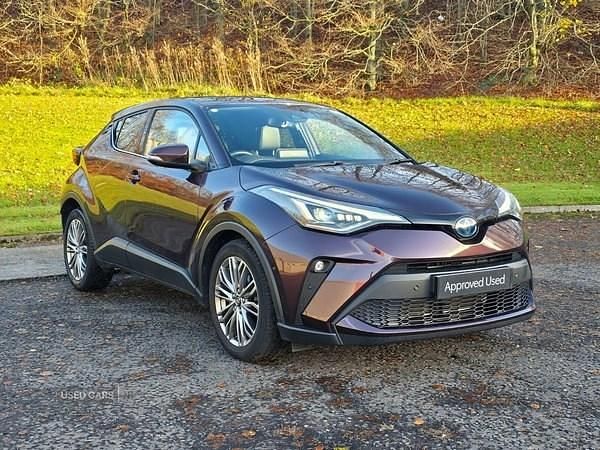 Mauve/purple Used 2023 Toyota C-HR SUV | £22,495 (Fair price) - Image 1/4