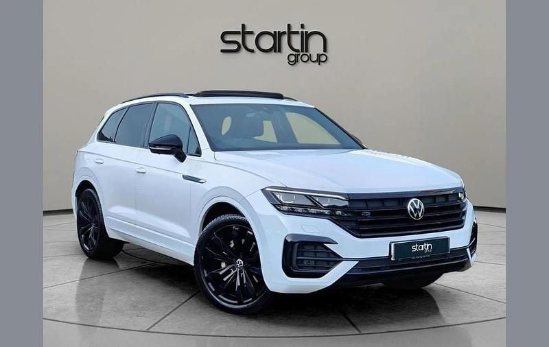 White Used 2023 VW Touareg Black Edition SUV | £41,950 (Good price) - Image 1/4