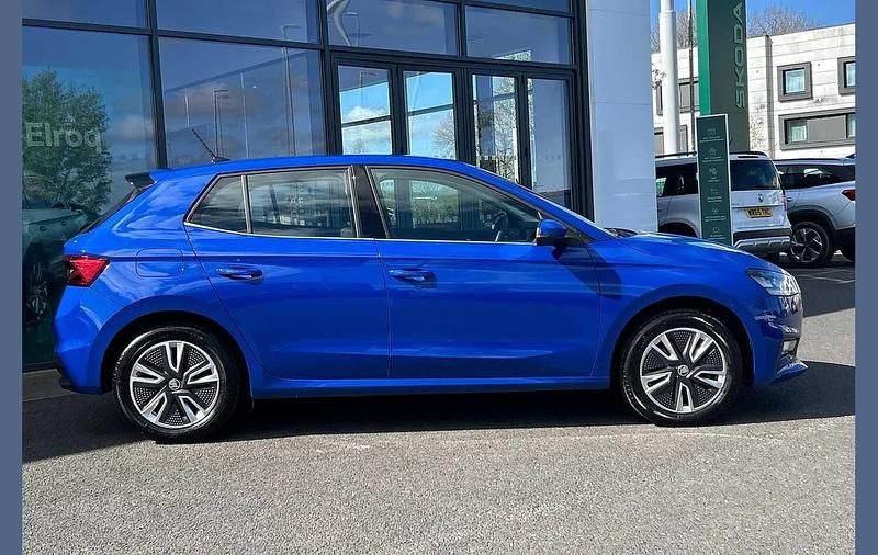 Used Skoda Fabia SE L 108 HP (79 kW) 2024 Blue Hatchback