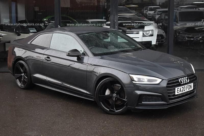 Used Audi A5 Black Edition 190 HP (139 kW) 2020 Grey Coupe