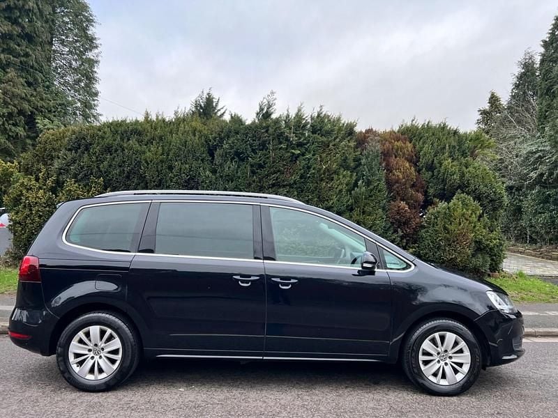 Used VW Sharan SE 150 HP (110 kW) 2017 Black MPV