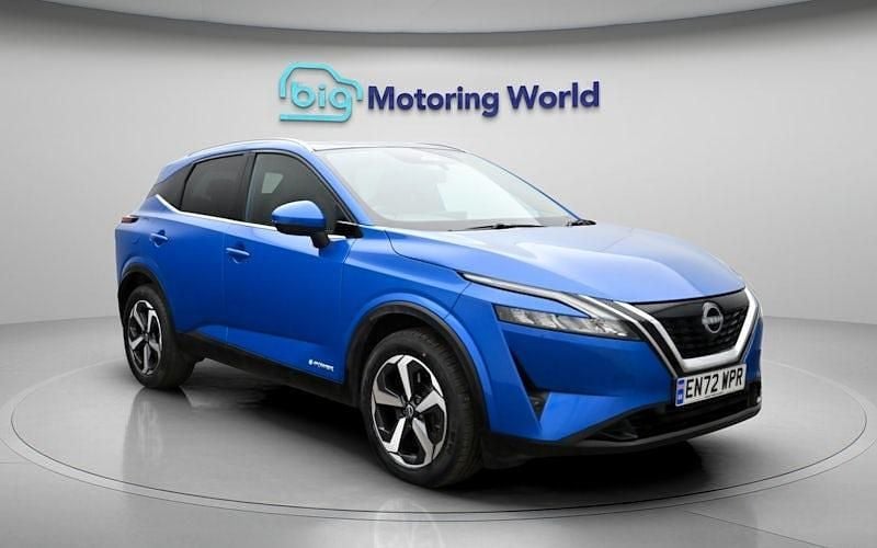 Used Nissan Qashqai N-Connecta 190 HP (139 kW) 2023 Blue SUV