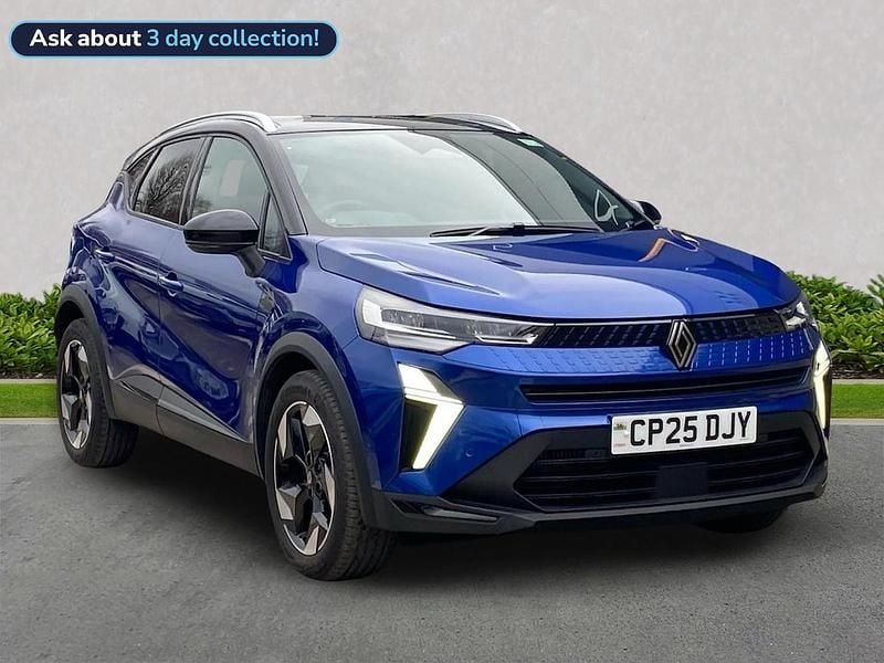 New Renault Captur Techno 91 HP (66 kW) 2025 Blue  SUV