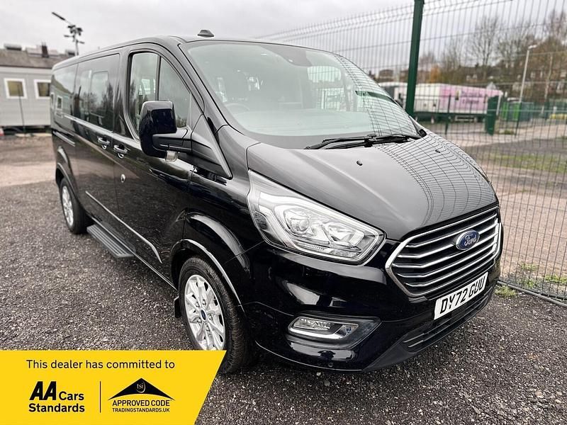Black Used 2022 Ford Tourneo Titanium MPV | £22,995 (A bit pricey) - Image 1/2